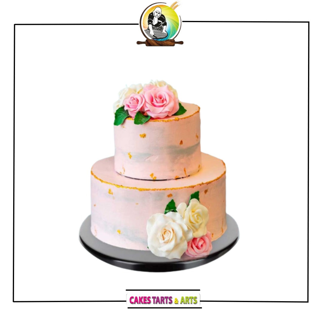 2-tier-wedding-cake