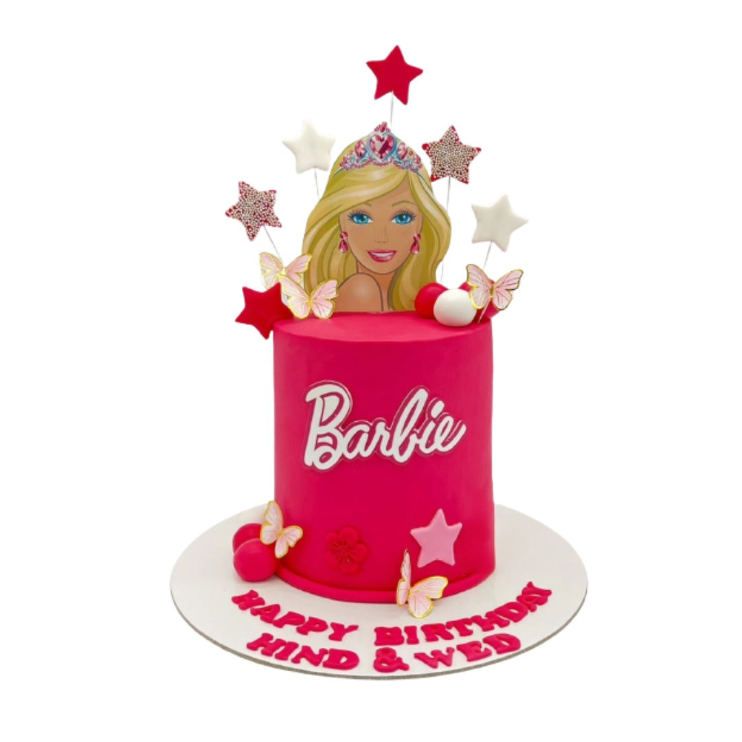 Get Ready for Colorful Celebration with Barbie Rainbow Cake