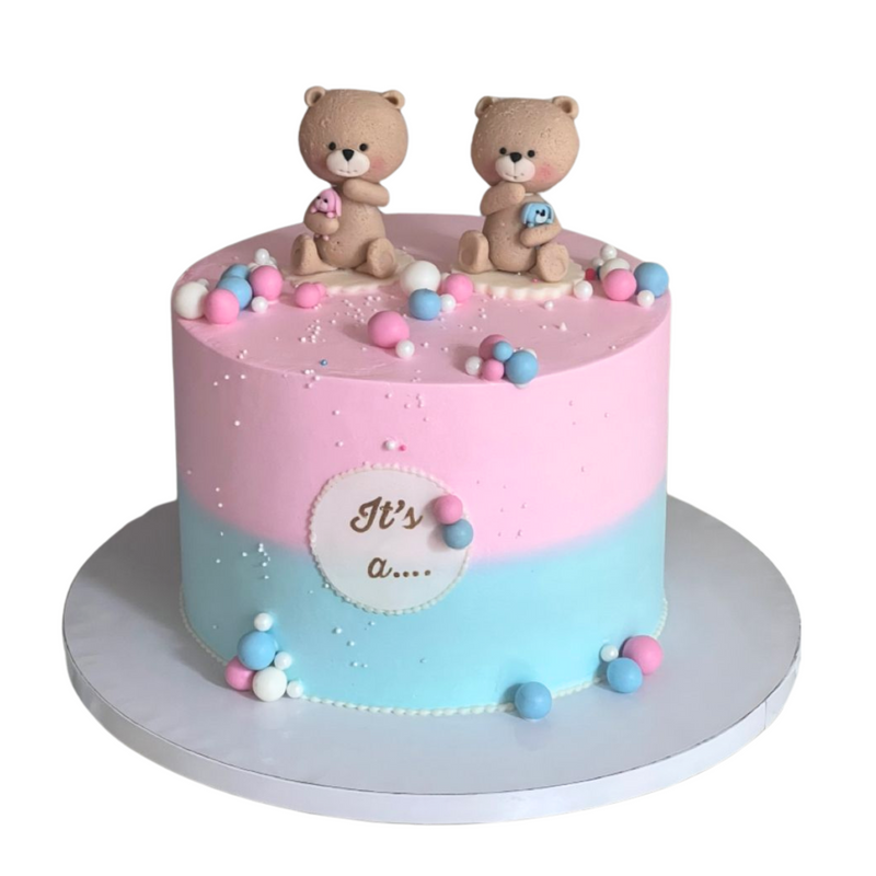 Gender Reveal Cake