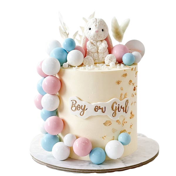 Gender Reveal Cake