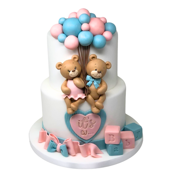 Gender Reveal Cake