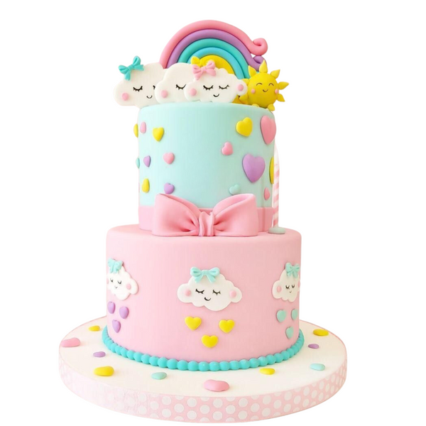 Gender Reveal Cake