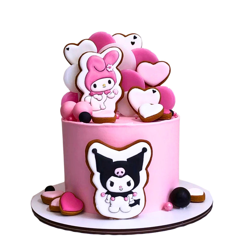 Kuromi Theme Cake For Girls - 3