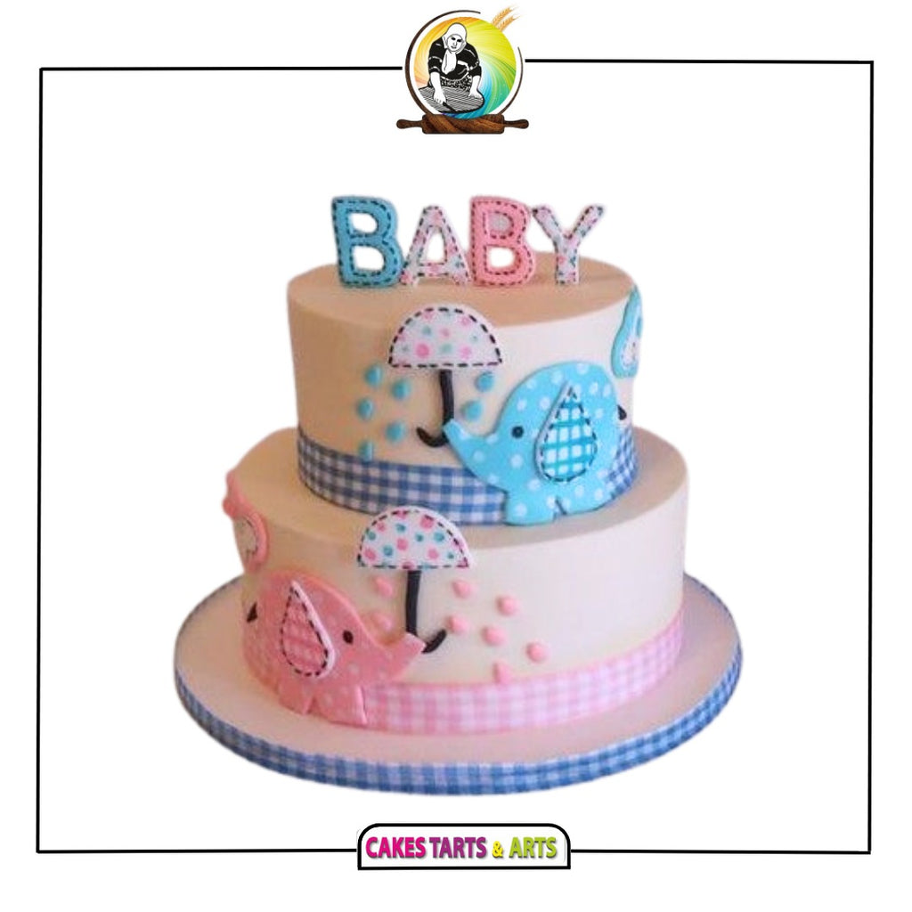Baby Shower Boy or Girl Cake
