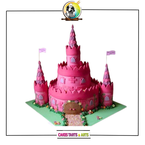 Disney Princess castle cake for... - Lulubelle's Bakes | Facebook