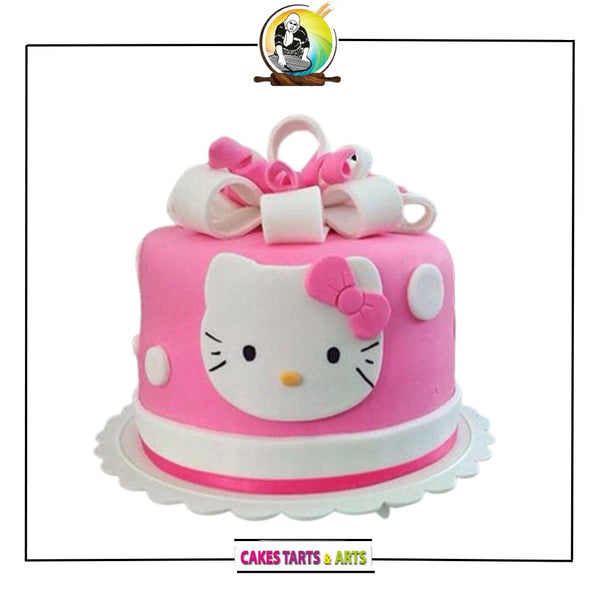 Halo Kitty DIY Cake Toppers Pink Birthday Cake Decorations - Etsy