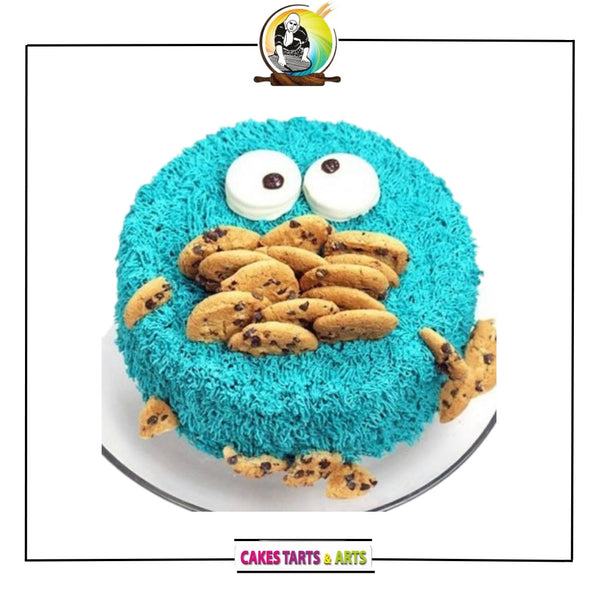 Cookie Monster Cake